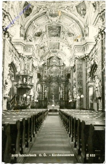ak212872 Schlierbach, Stift, Kircheninneres