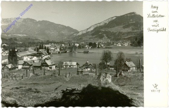 Steeg, am Hallstättersee mit Predigstuhl