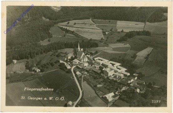 St. Georgen am Walde, Fliegeraufnahme