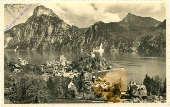 Traunkirchen, mit Traunstein