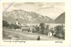 ak212914 Unterach am Attersee, mit Höllengebirge
