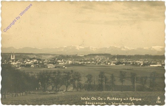 Wels, Puchberg m. Pyhrgas, Sengsengeb.. und Warscheneck