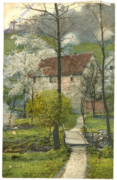 ak212953 Ein Weg im Frühling