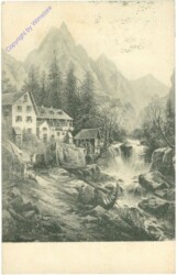 ak213005 Mühle am Fluss