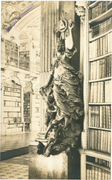 Admont, Stift, Bibliothek, Der Himmel