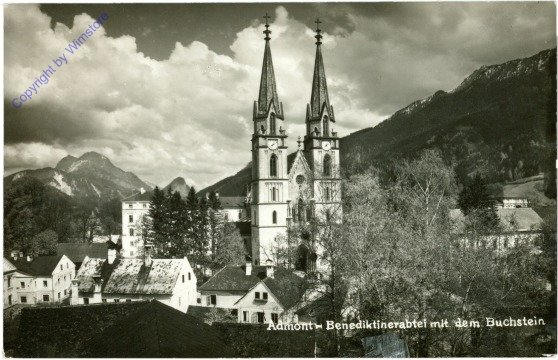 Admont, Benediktiner-Abteil mit dem Buchstein