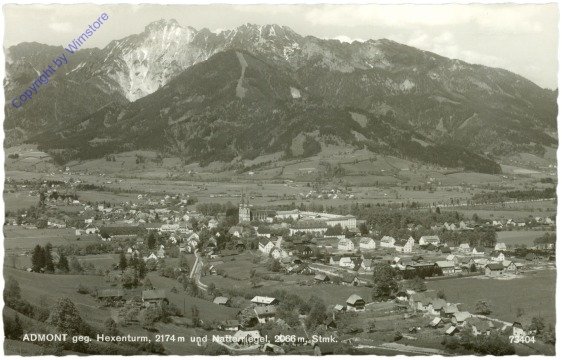 Admont, gegen Hexenturm und Natterriegel