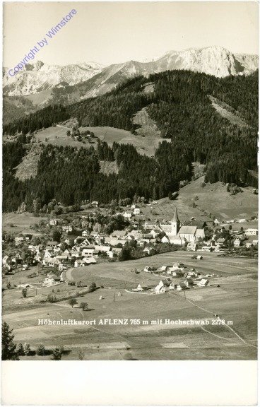 Aflenz, mit Hochschwab