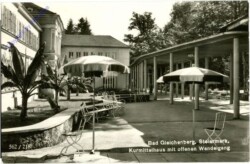 Bad Gleichenberg, Kurmittelhaus mit offenen Wandelgang