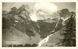 Dachstein, Hoferalm mit Bischofsmütze