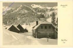 Donnersbachwald, Mörsbachhütte