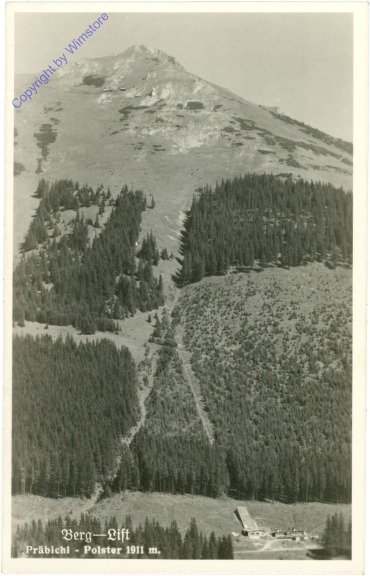 Eisenerz, Berglift, Präbichl-Polster