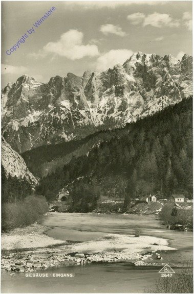 Gesäuse, Eingang