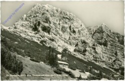 Gesäuse, Gr. Buchstein mit Hütte des TVN Steyr