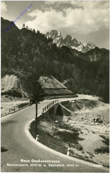 Gesäuse, Neue Gesäusestrasse, Reichenstein, Sparafeld