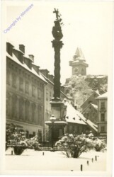 Graz, Schnee am Karmeliterplatz