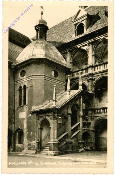 Graz, Landhaus, Aufgang zum Rittersaal