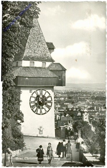 Graz, Uhrturm am Schlossberg