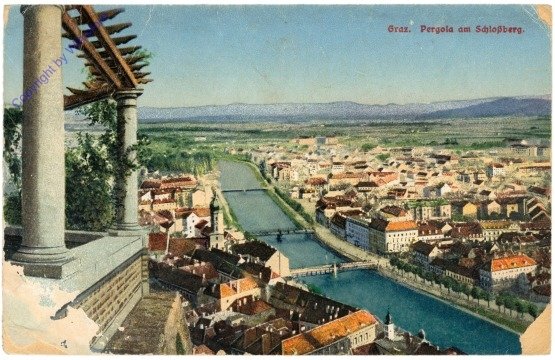 Graz, Pergola am Schlossberg