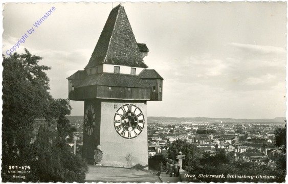 Graz, Schlossberg-Uhrturm
