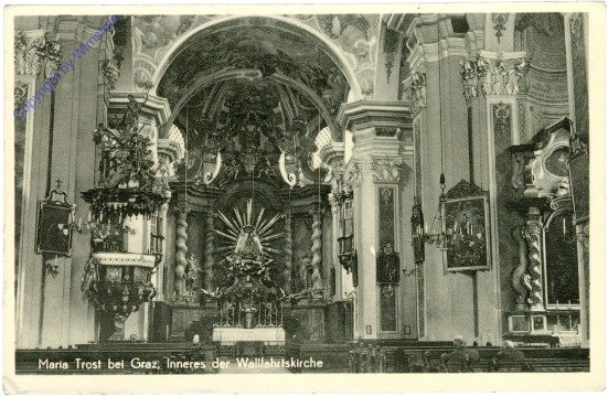 Graz, Maria Trost, Inneres der Wallfahrtskirche