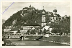 Graz, Mur und Schlossberg