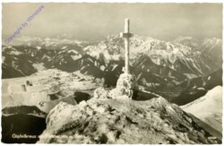 Hochschwab, Gipfelkreuz am Polster