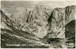 Hochschwab, Hochschwabgipfel und Südwand v.d. oberen Dullwitz