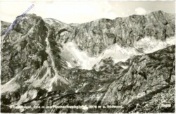 Hochschwab, G'hacktkogel mit Hochschwabgipfel u. Südwand