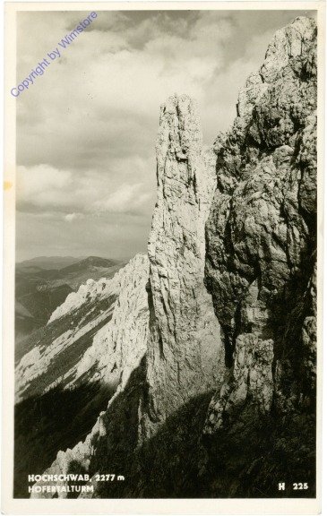 Hochschwab, Hofertalturm