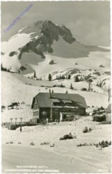 Hochschwab, Sonnschienhütte mit dem Ebenstein