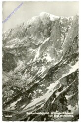 Hochschwab, Gipfel u. Südwand vom Graf Meransteig
