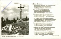 ak213471 Mariazell, Zwei Kreuze