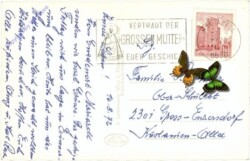ak213471a Mariazell, Zwei Kreuze