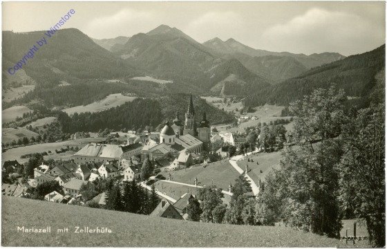 ak213475 Mariazell, mit Zellerhüte
