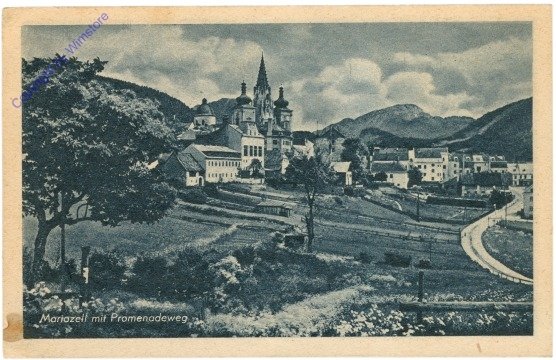 ak213481 Mariazell, mit Promenadeweg