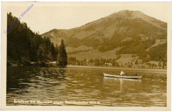 ak213486 Mariazell, Erlafsee gegen Gemeindealpe