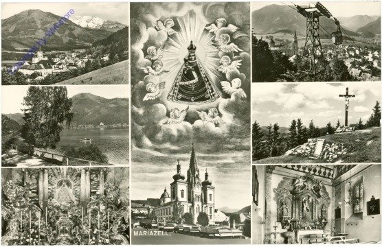 ak213493 Mariazell, Multiansicht