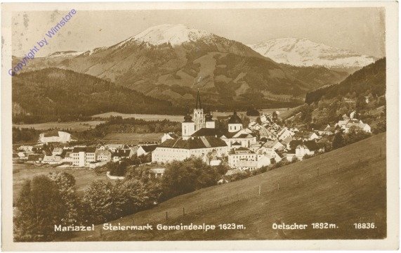 Mariazell, Gemeindealpe und Ötscher