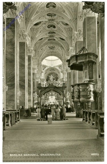 Mariazell, Gnadenaltar, Basilika