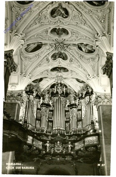 ak213519 Mariazell, Chor der Basilika