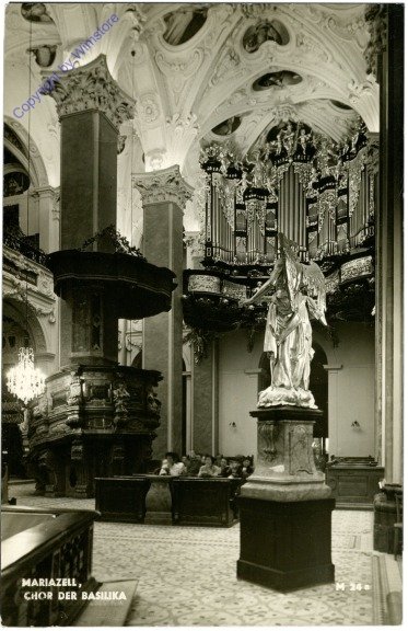 ak213520 Mariazell, Chor der Basilika