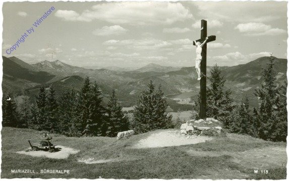 ak213532 Mariazell, Bürgeralpe