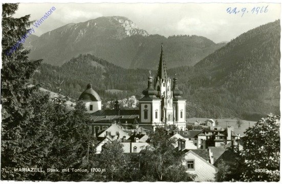 ak213545 Mariazell, mit Tonion