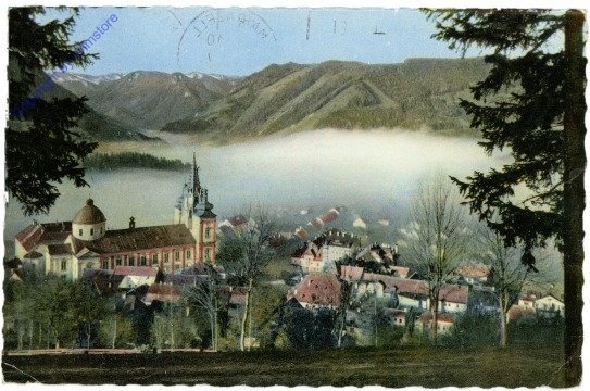 ak213546 Mariazell, gegen Hochschwab