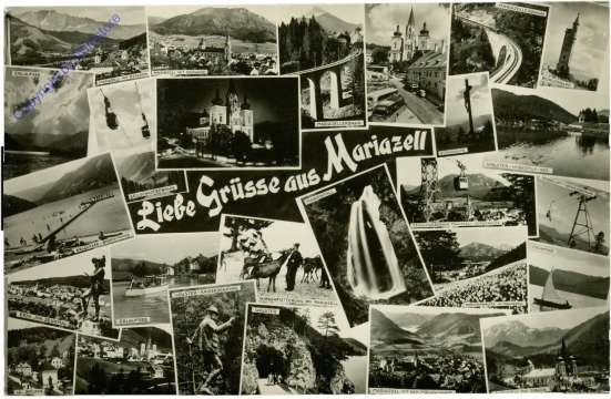 ak213553 Mariazell, Multiansicht