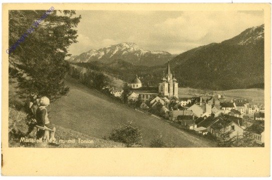ak213569 Mariazell, mit Tonion