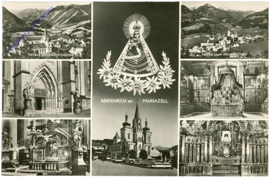ak213588 Mariazell, Multiansicht