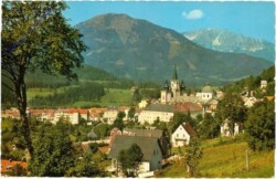 Mariazell, mit Gemeindealpe und Ötscher