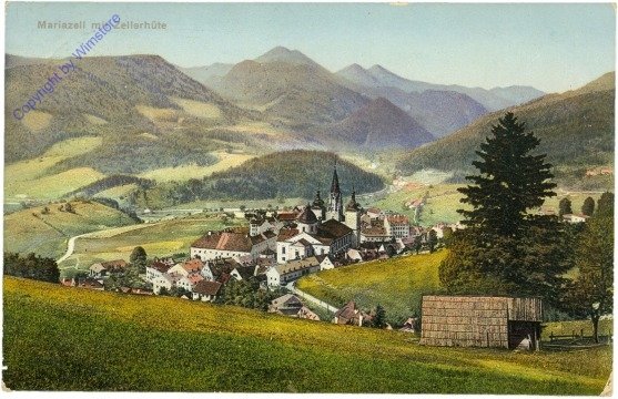 ak213594 Mariazell, mit Zellerhüte